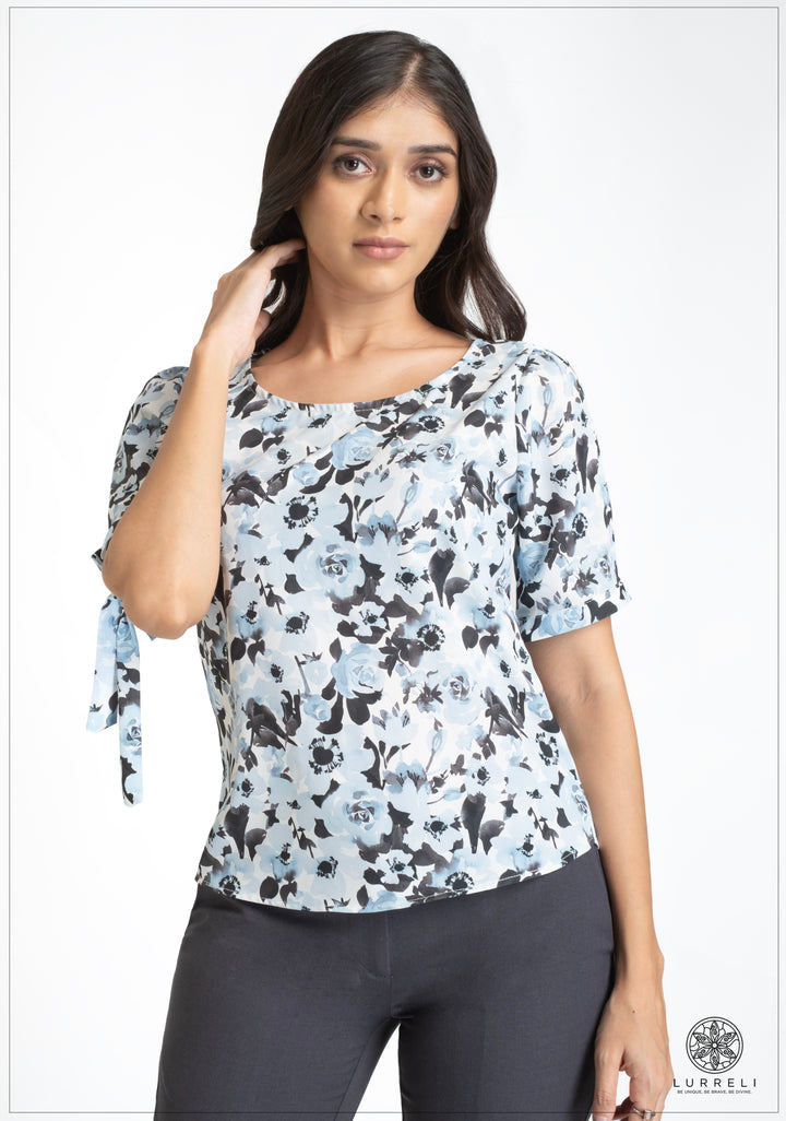 short sleeve Round Neck tops