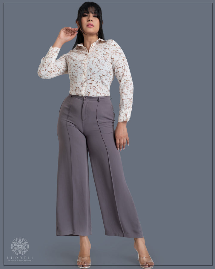 Printed Work Wear Blouse