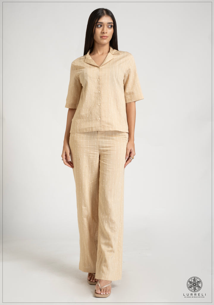 Flared High-Waist Pant