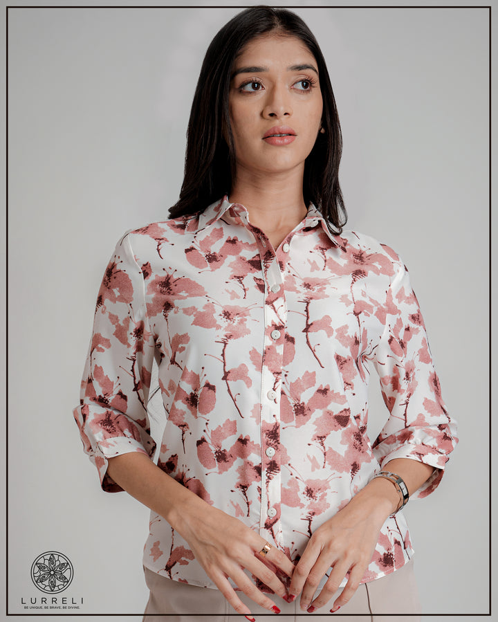 Long Sleeve Printed Top