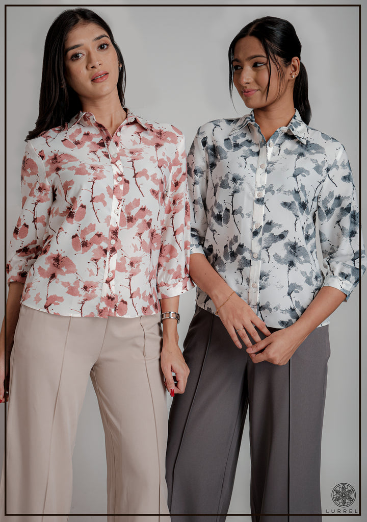 Long Sleeve Printed Top