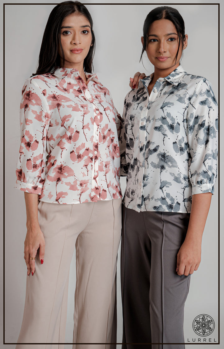 Long Sleeve Printed Top