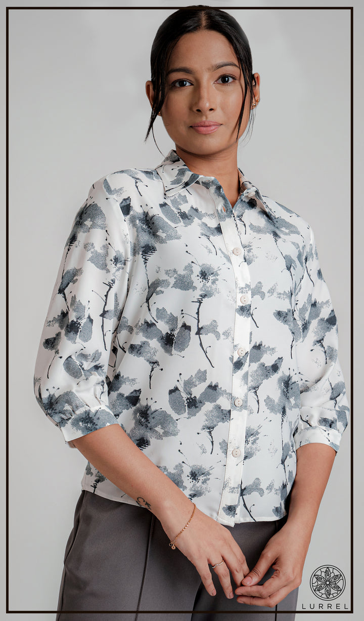 Long Sleeve Printed Top