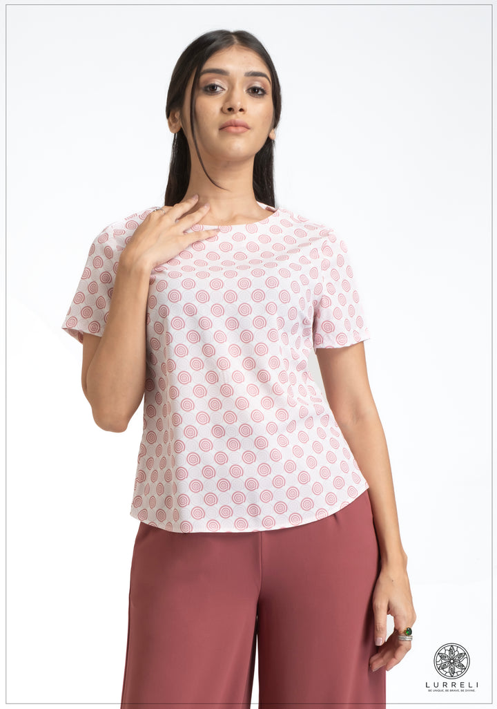 short sleeve Round Neck tops