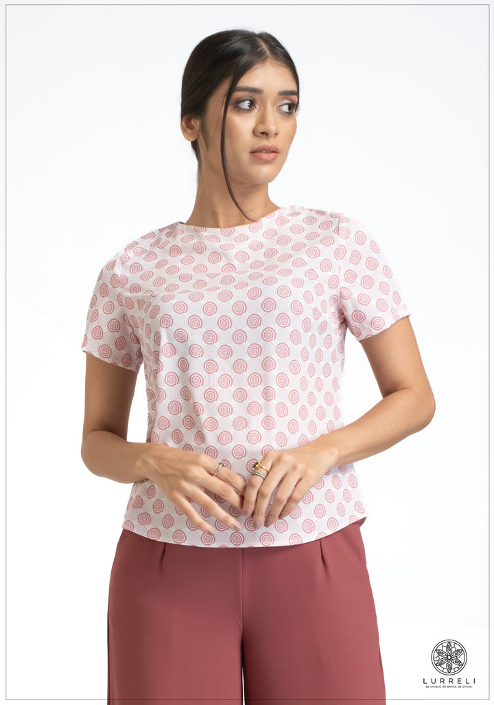 short sleeve Round Neck tops