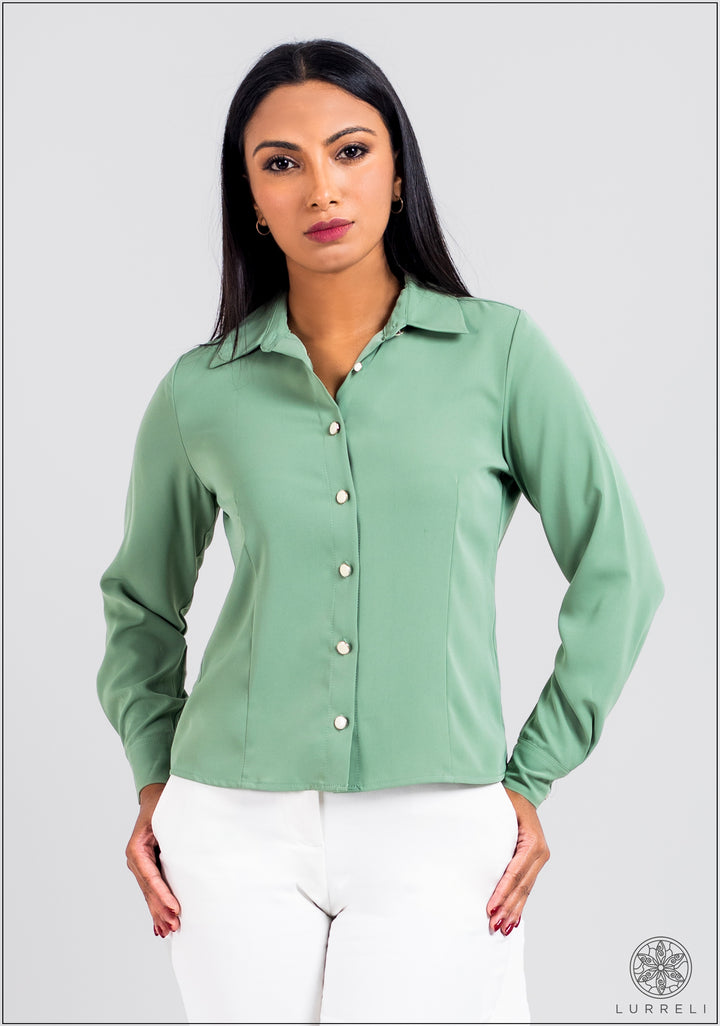 Long Sleeve Solid Shirt