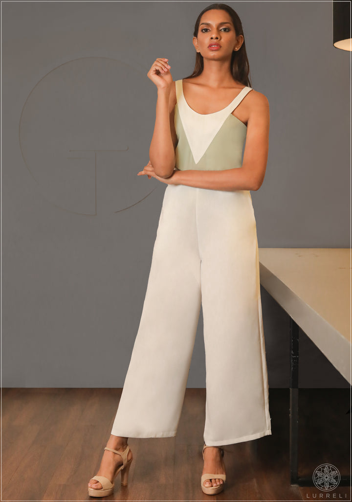 V Neck Two Tone Cami