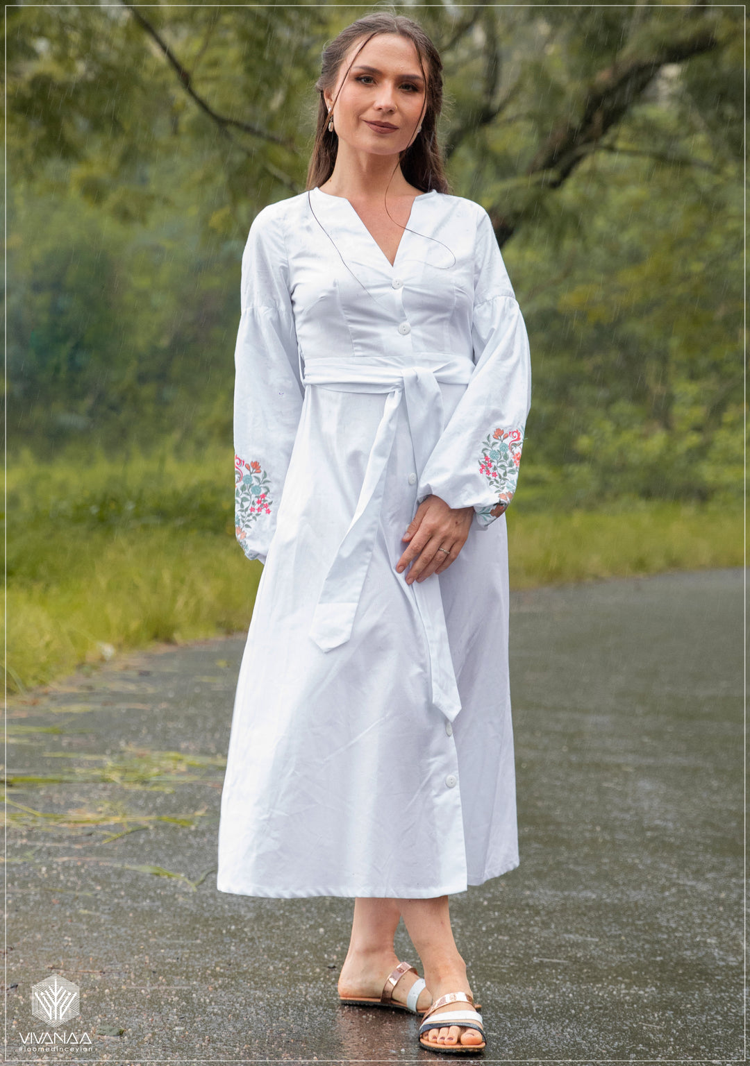 Salvic Embroidery Dress