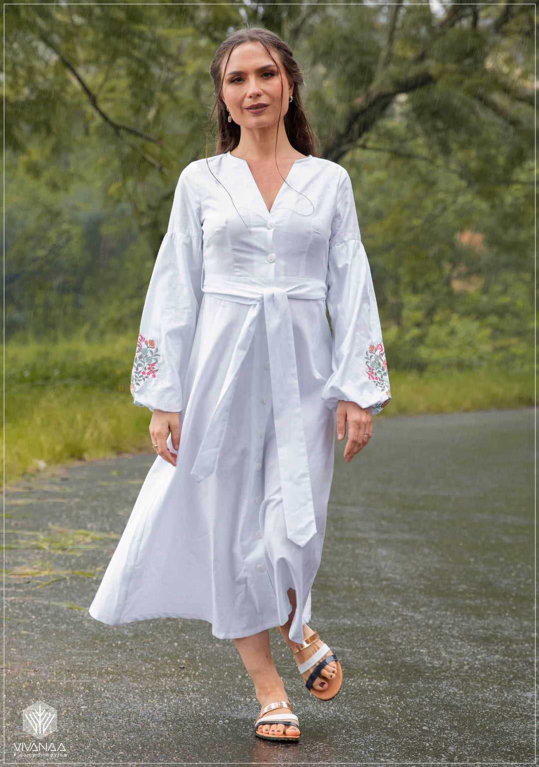 Salvic Embroidery Dress