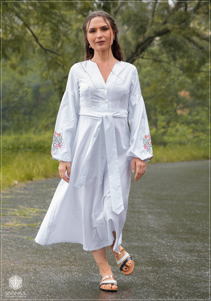 Salvic Embroidery Dress