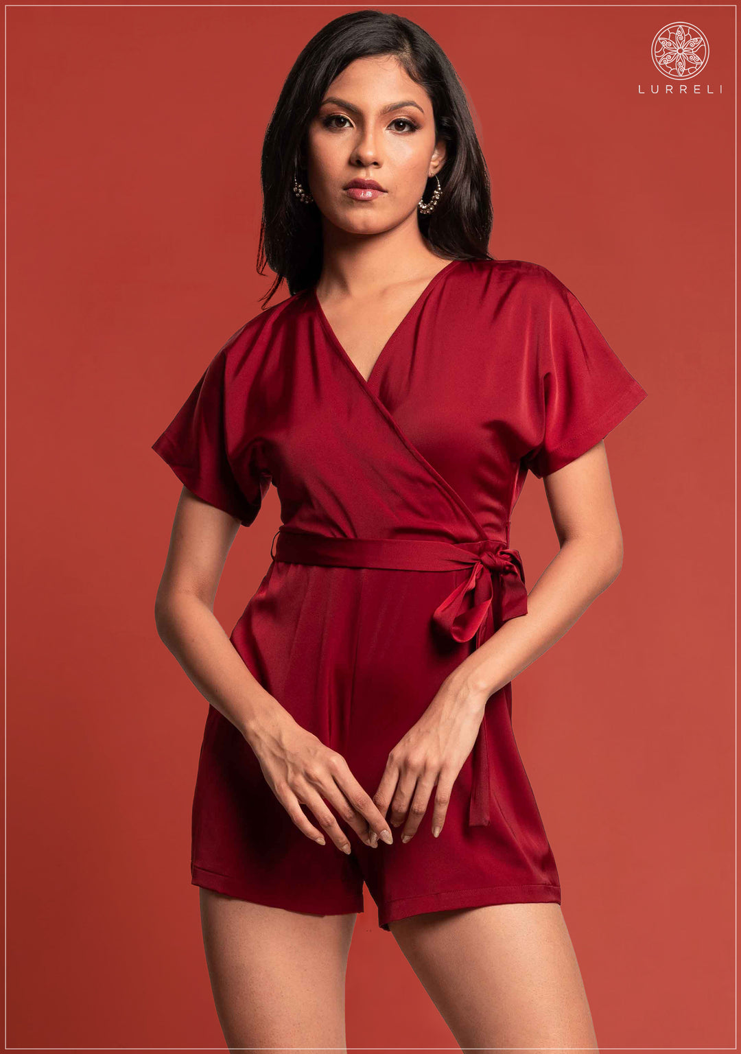 Tie Up Detail Romper