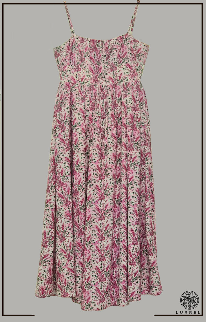 Strappy Printed Dress