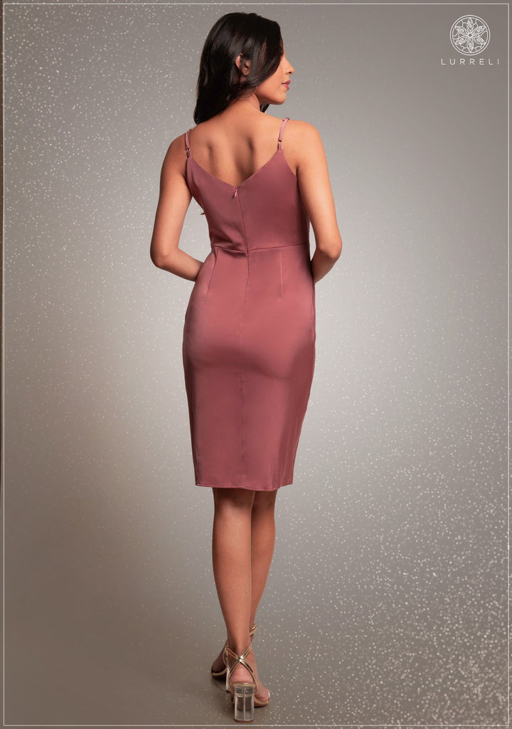 Ruched Detail Strappy Dress