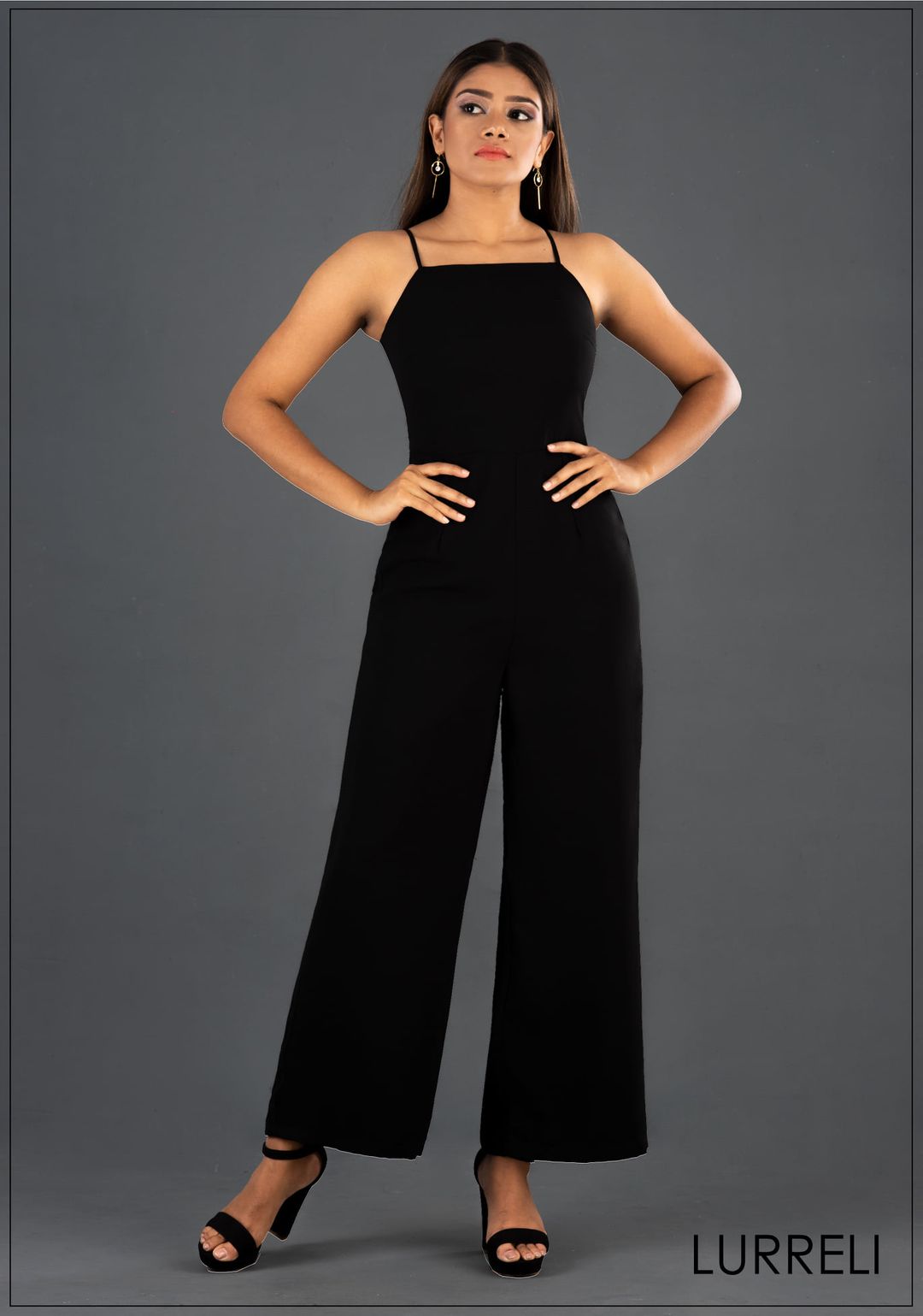 Sleeveless Solid Jumpsuit