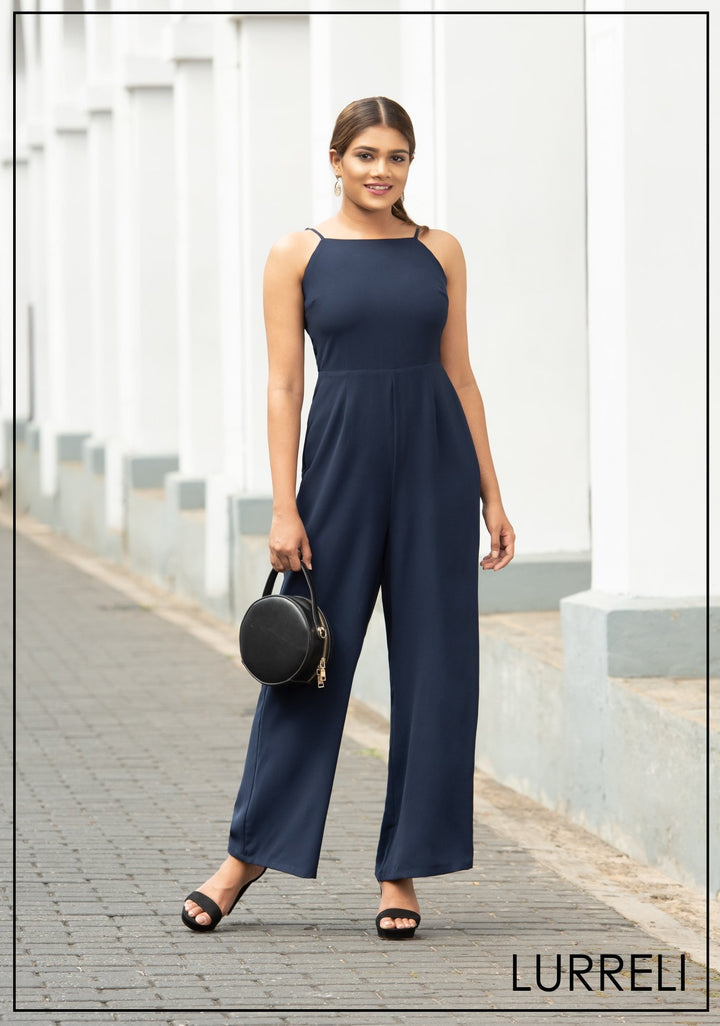 Sleeveless Solid Jumpsuit