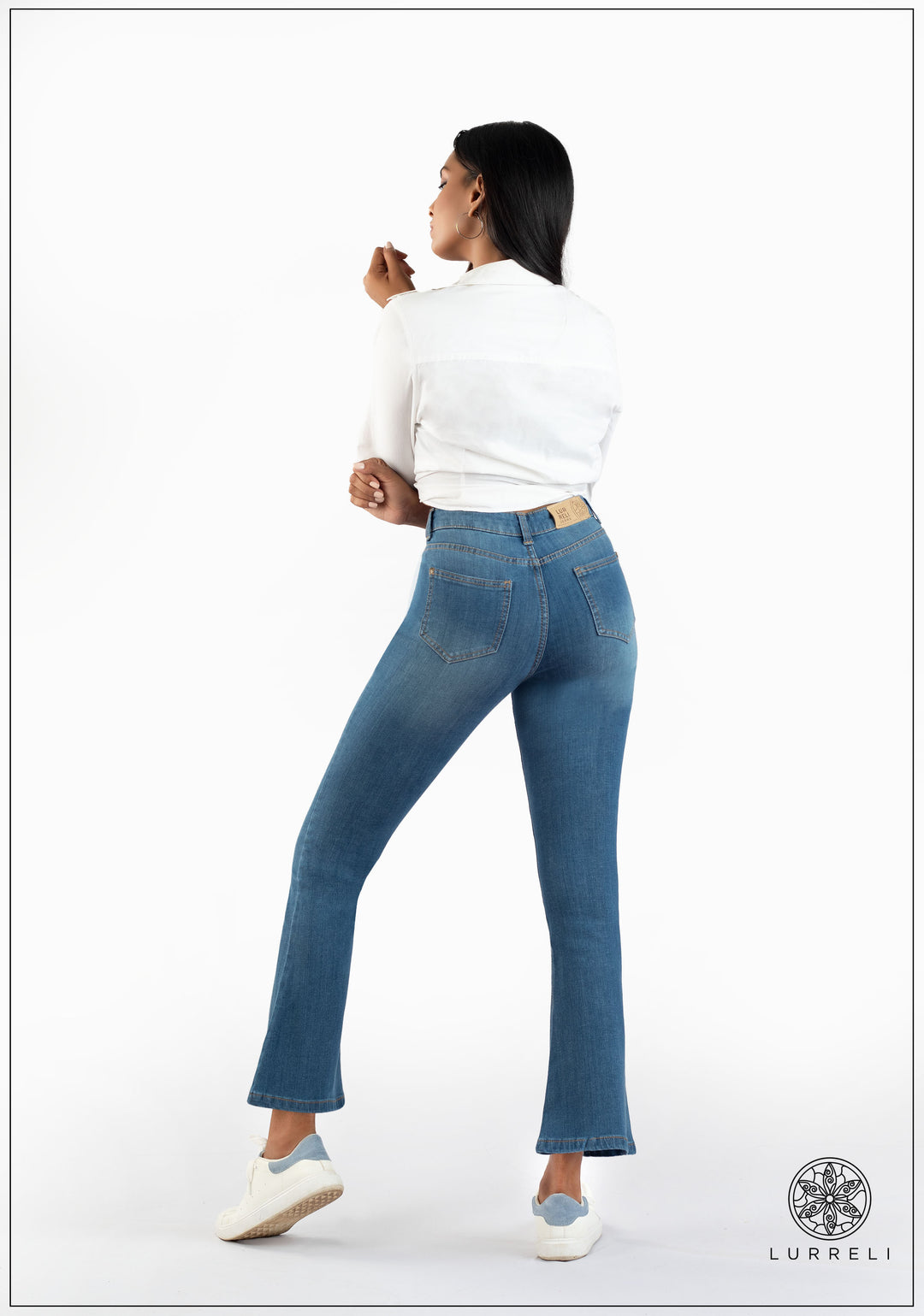 High Waist Boot Cut Jean - Light Wash