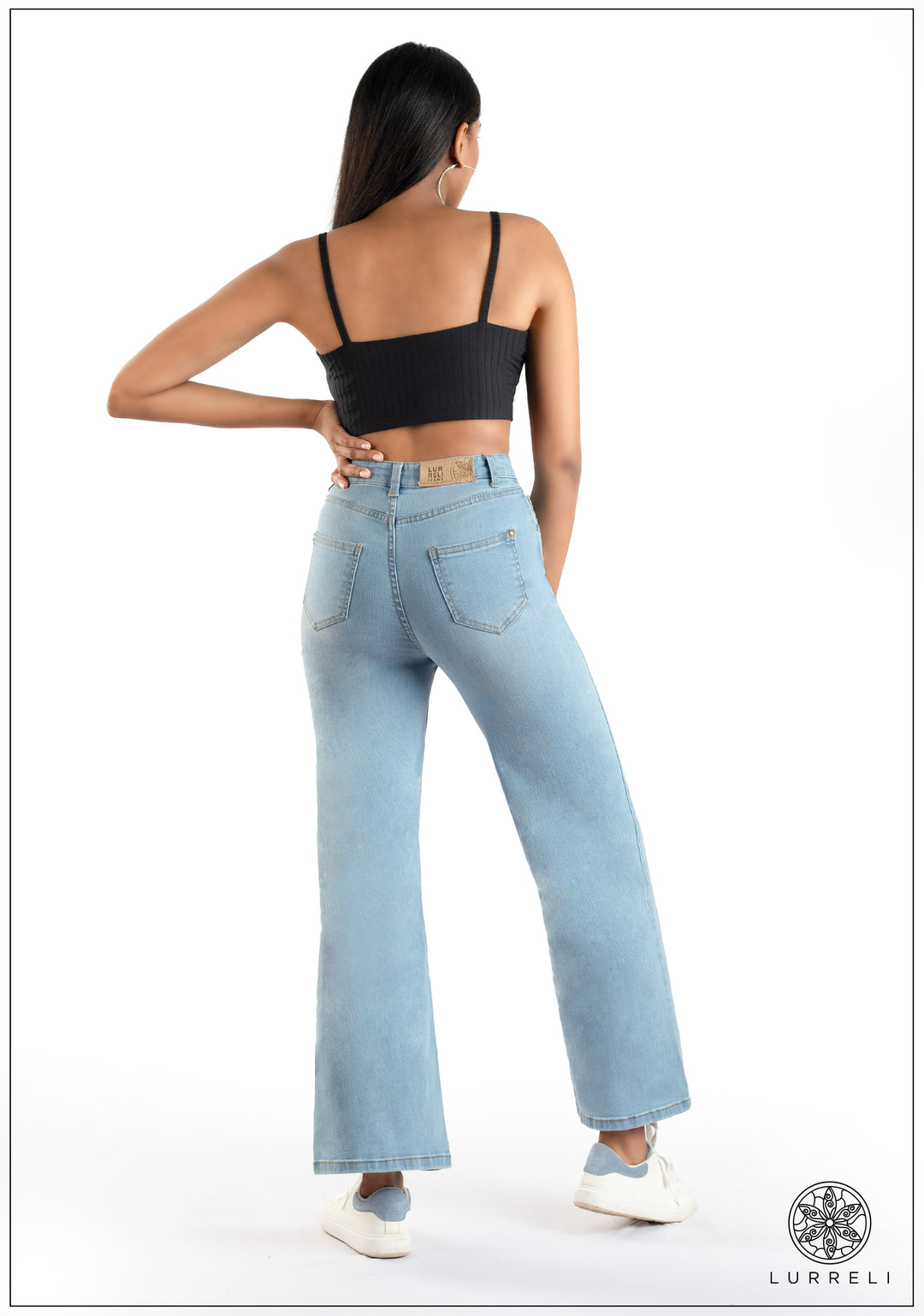High Waist Wide Leg Jean - Super Light Wash