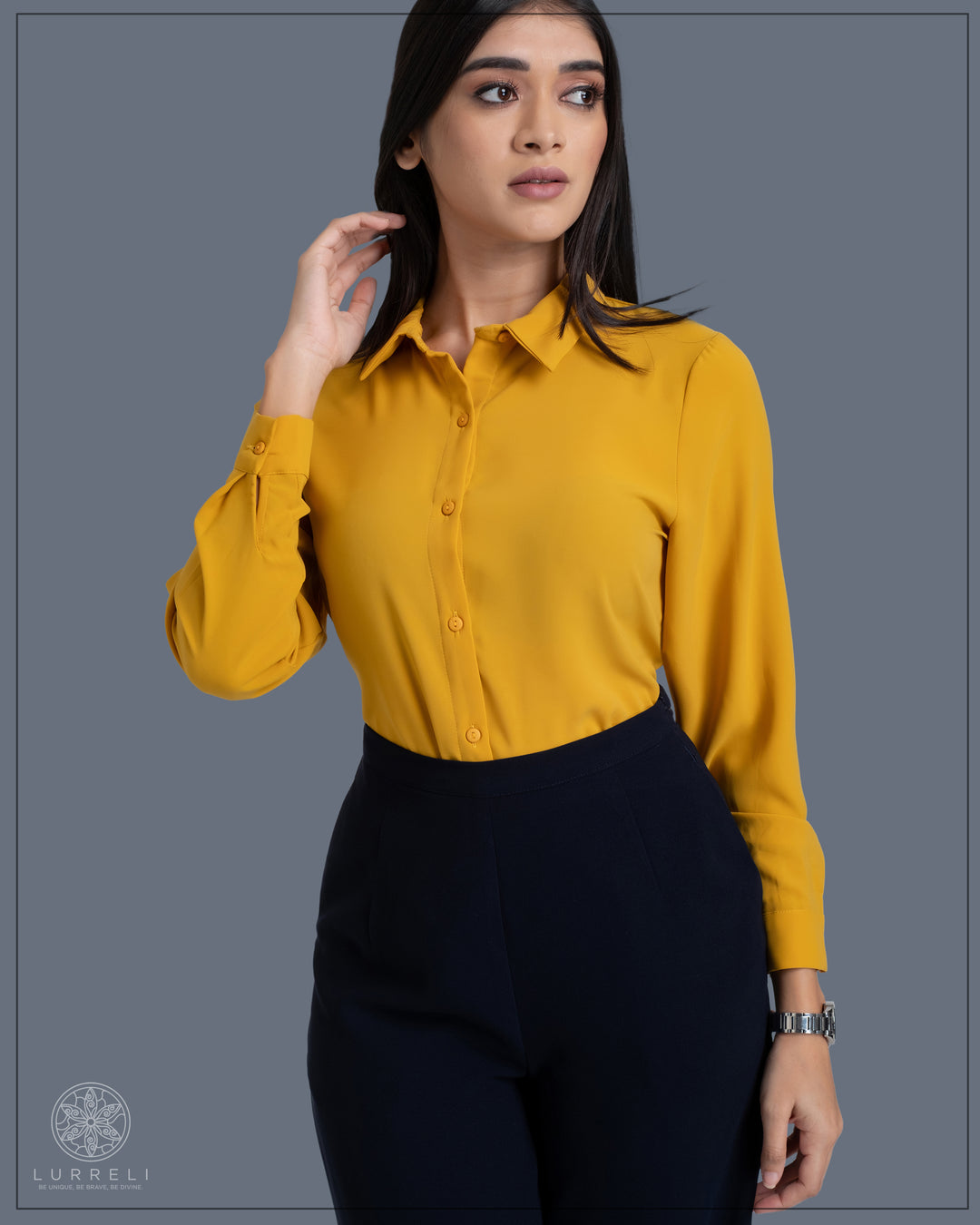 Long Sleeve Basic Blouse