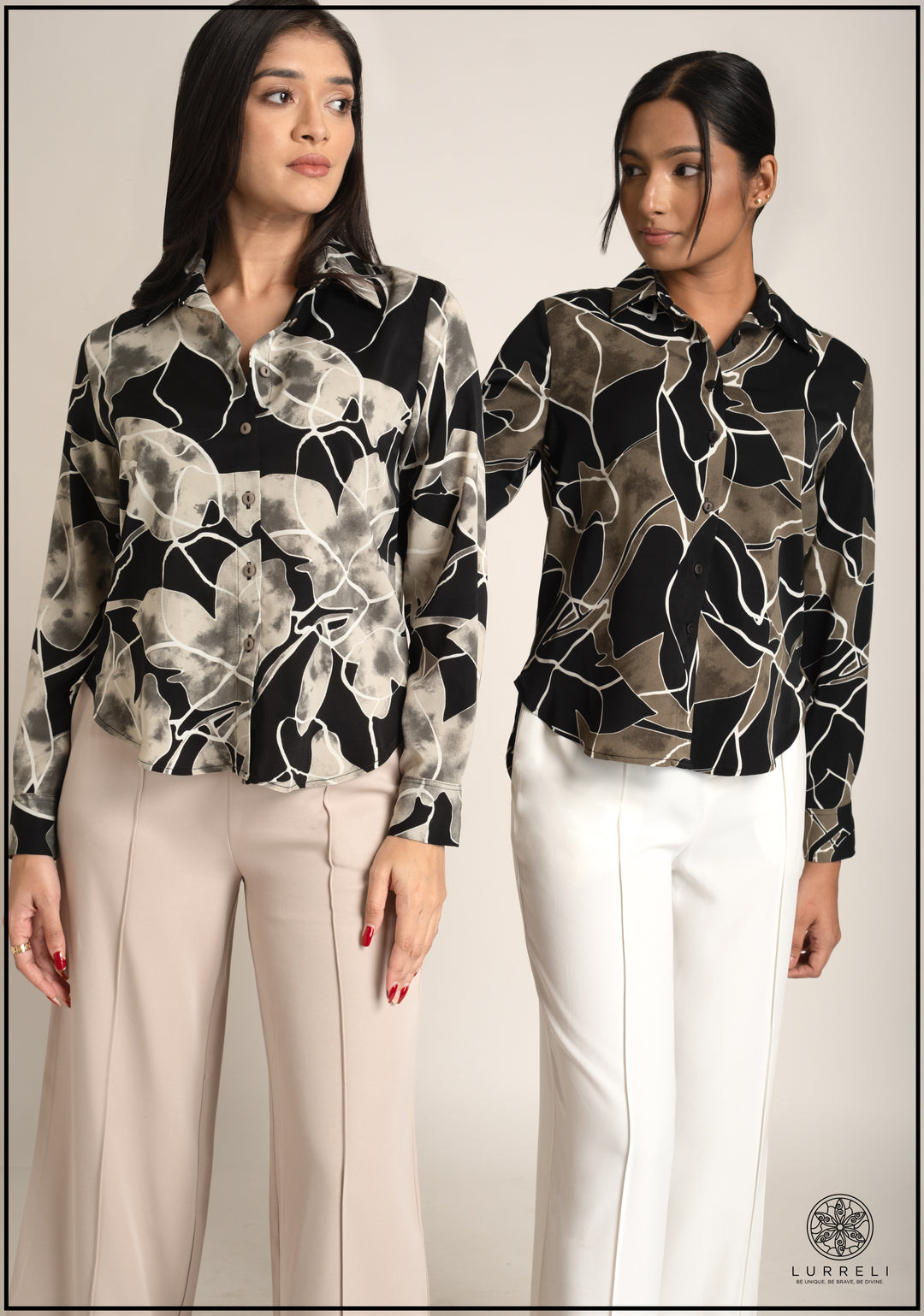 Long Sleeve Printed Top