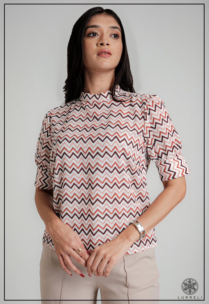 Cup Detail Workwear Top
