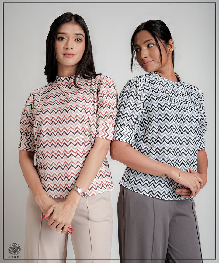 Cup Detail Workwear Top
