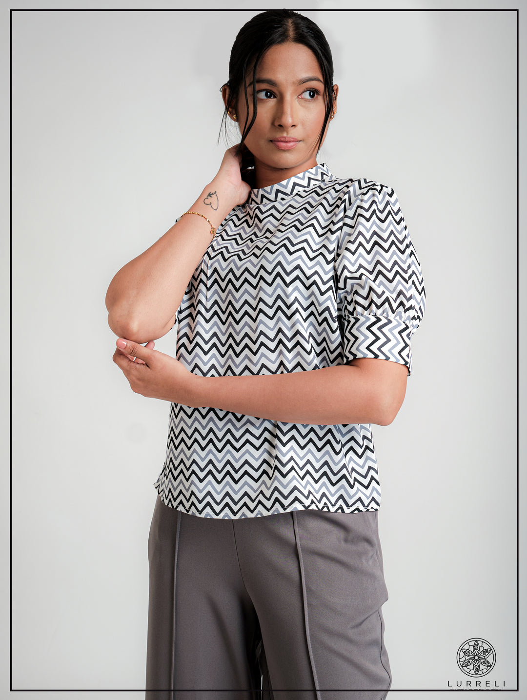Cup Detail Workwear Top