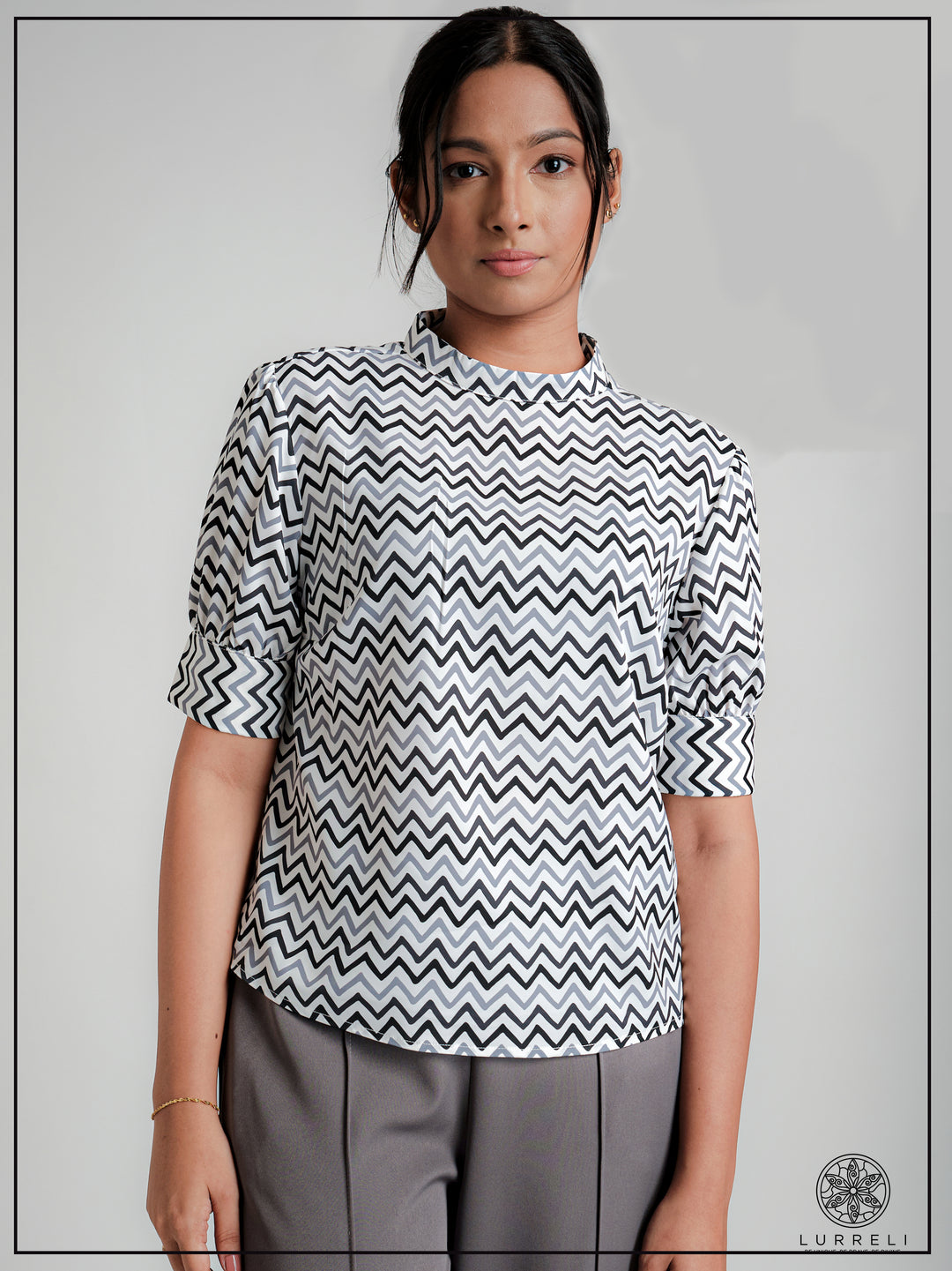 Cup Detail Workwear Top