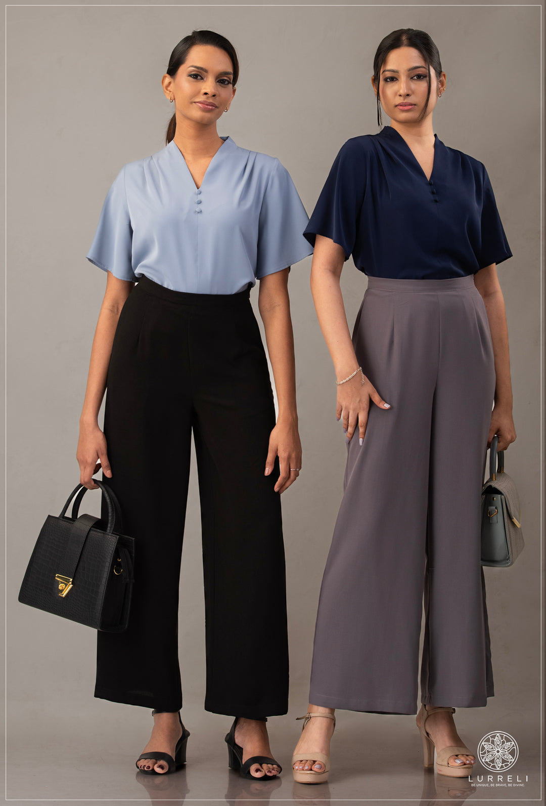 Solid Work Wear Blouse