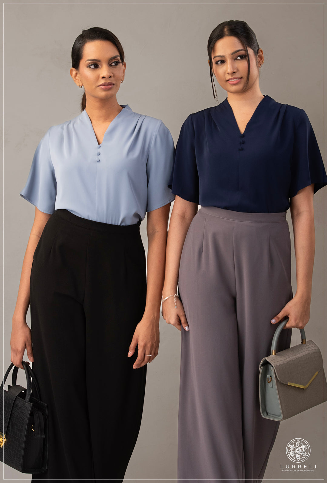 Solid Work Wear Blouse