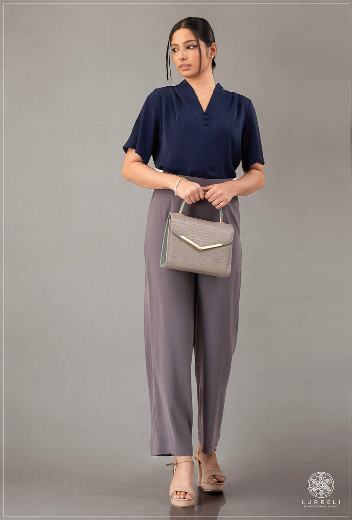 Solid Work Wear Blouse