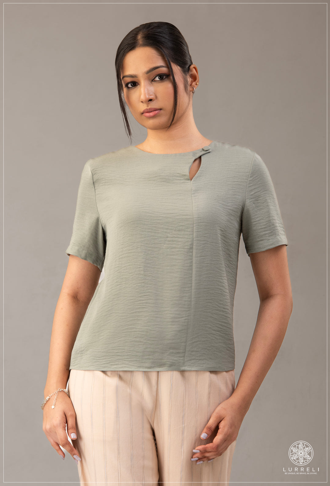 Solid Work Wear Blouse