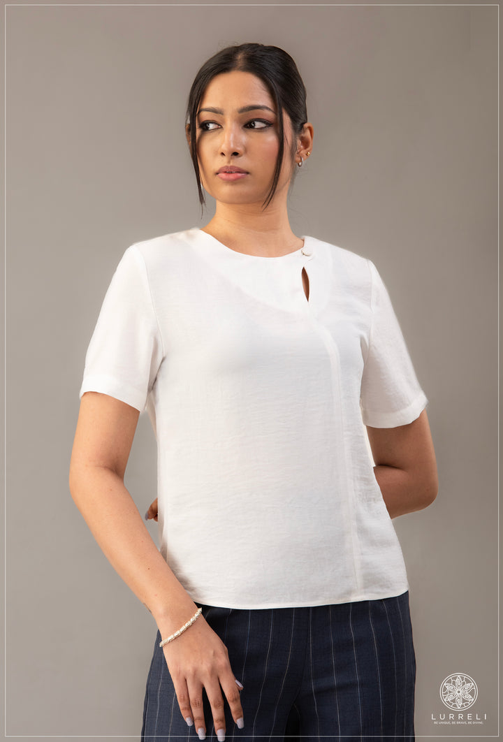 Solid Work Wear Blouse