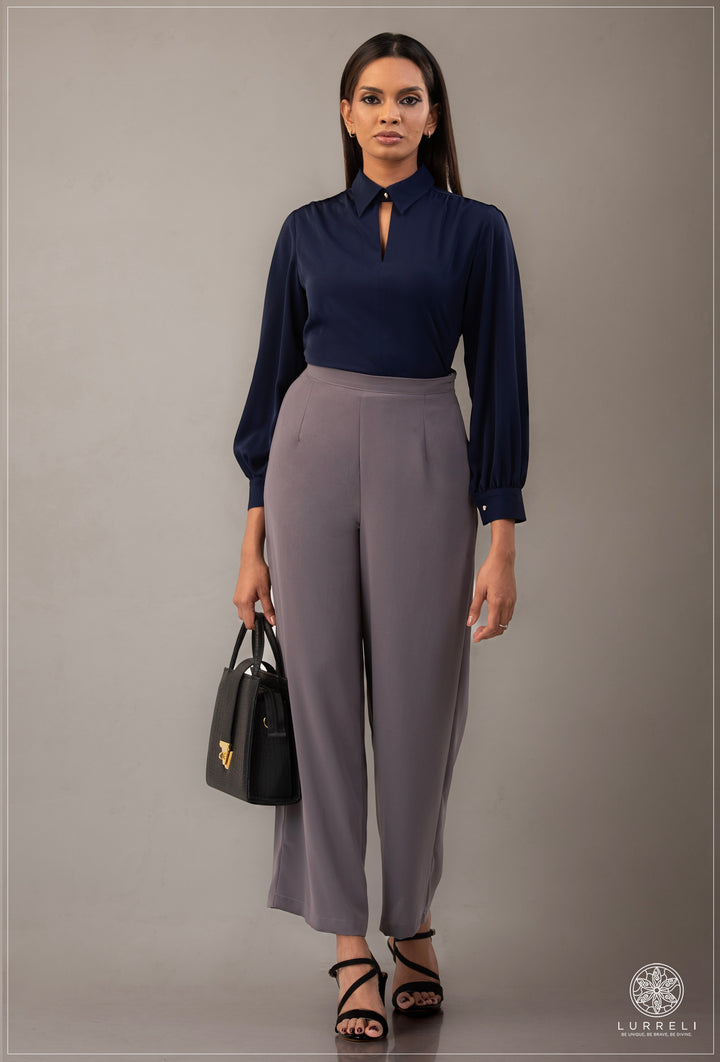 Solid Work Wear Blouse