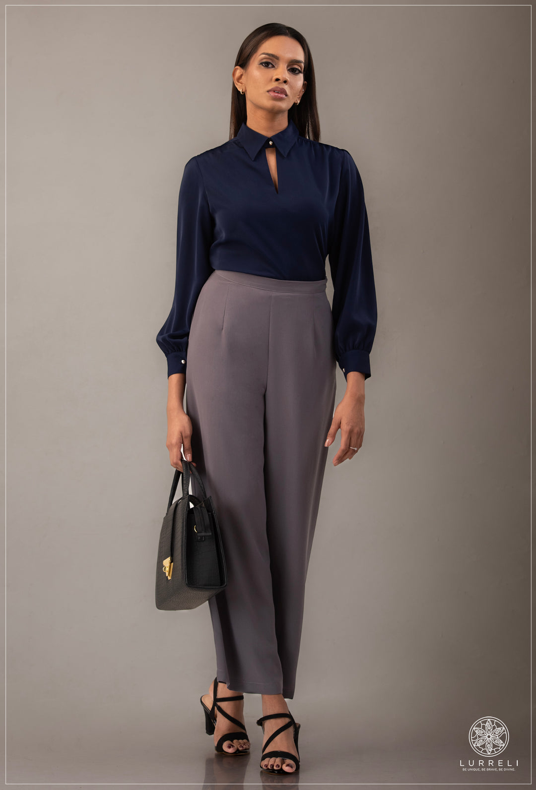 Solid Work Wear Blouse