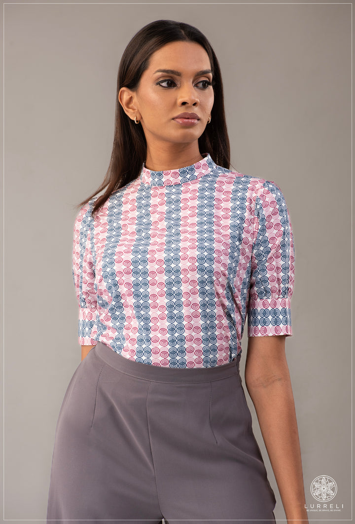 Cup Detail Workwear Top