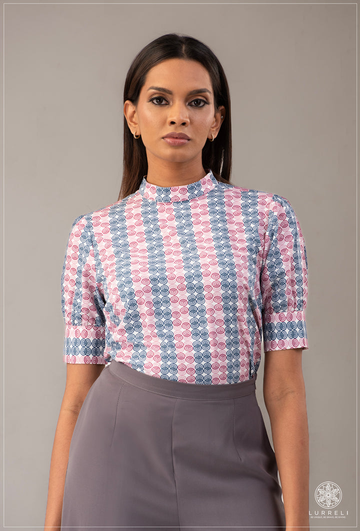 Cup Detail Workwear Top