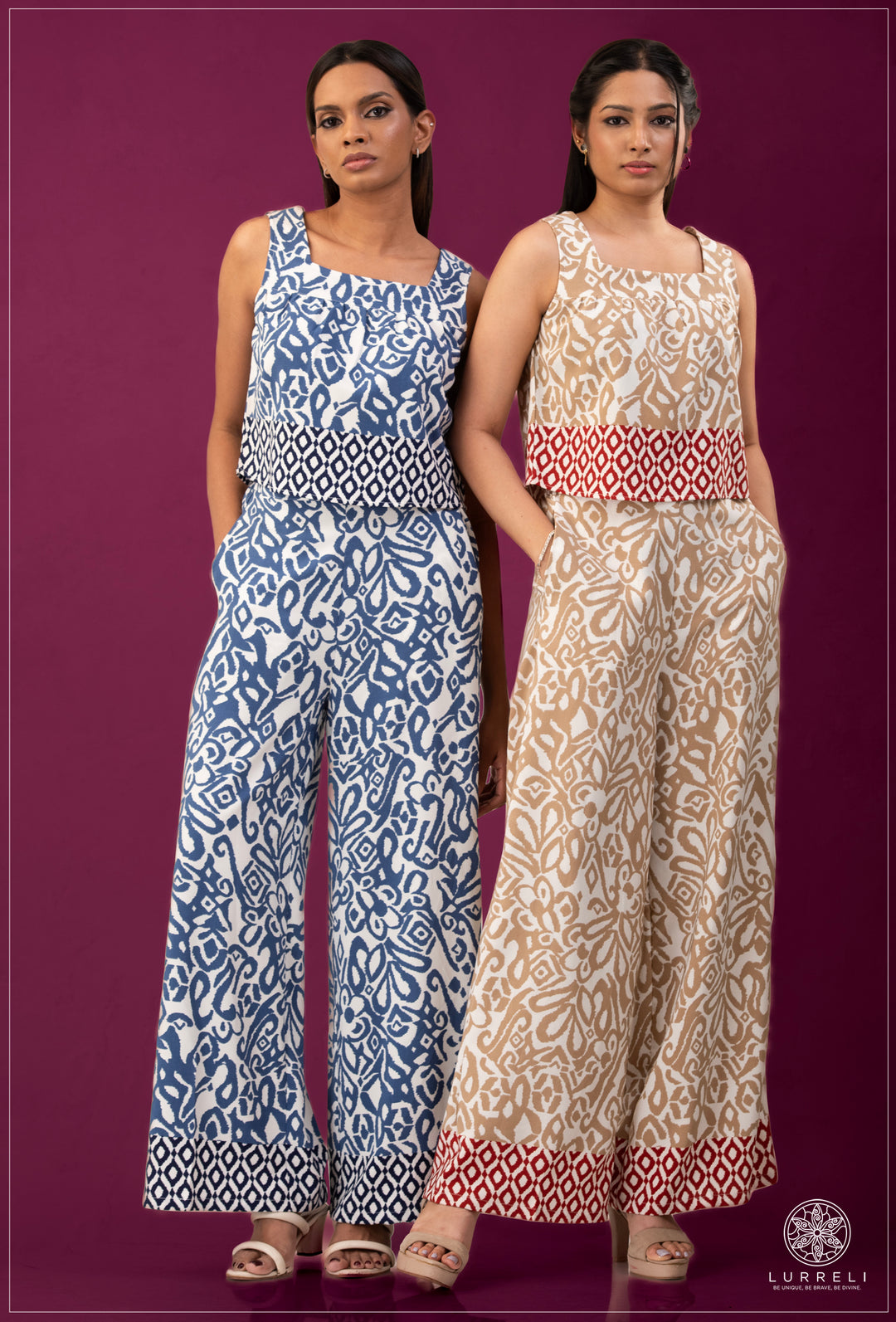 Sleeveless Printed Top