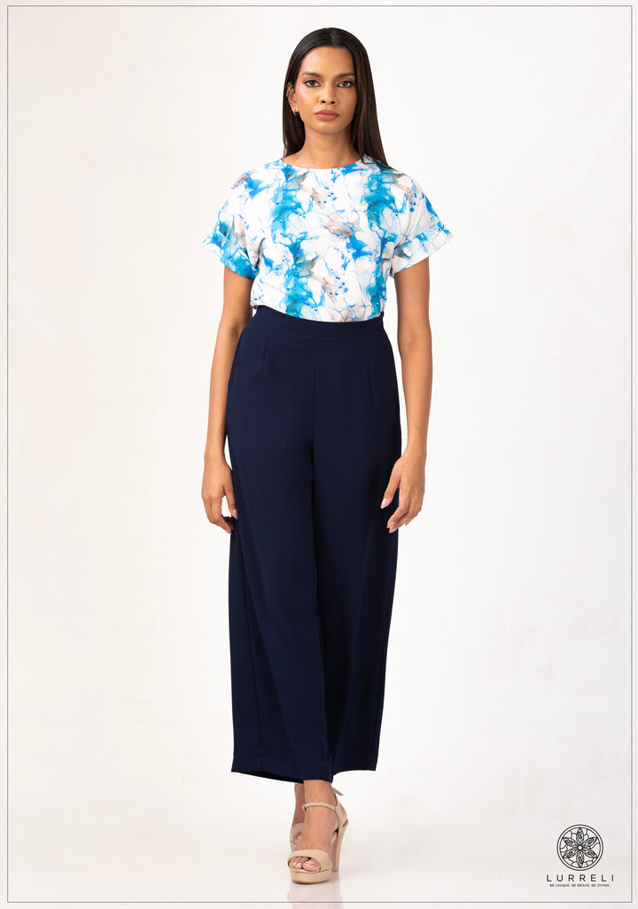 Short Sleeve Round Neck Top