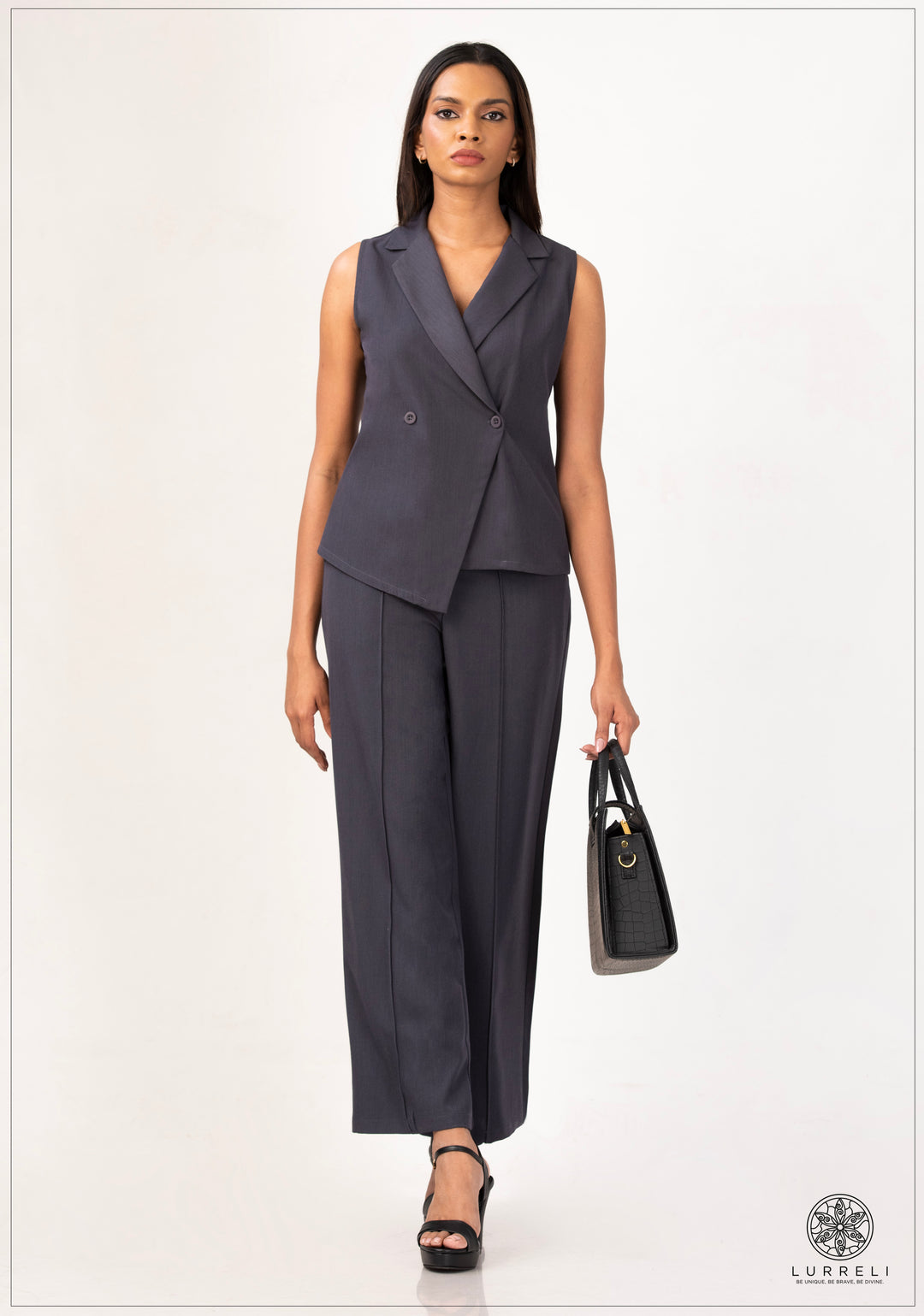 Front Pleated Workwear Pant