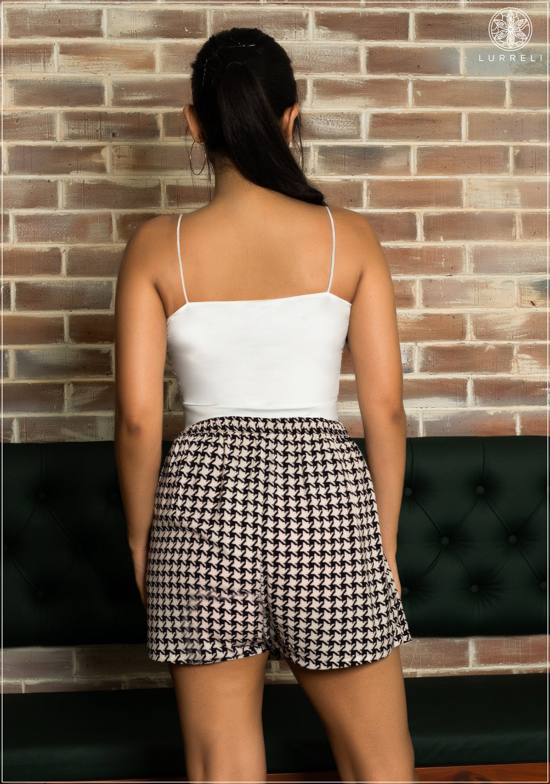 Front Wrapped Casual Skort