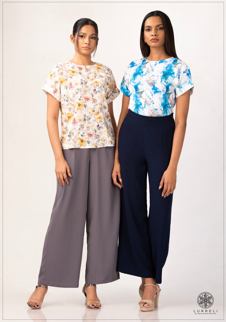 Short Sleeve Round Neck Top