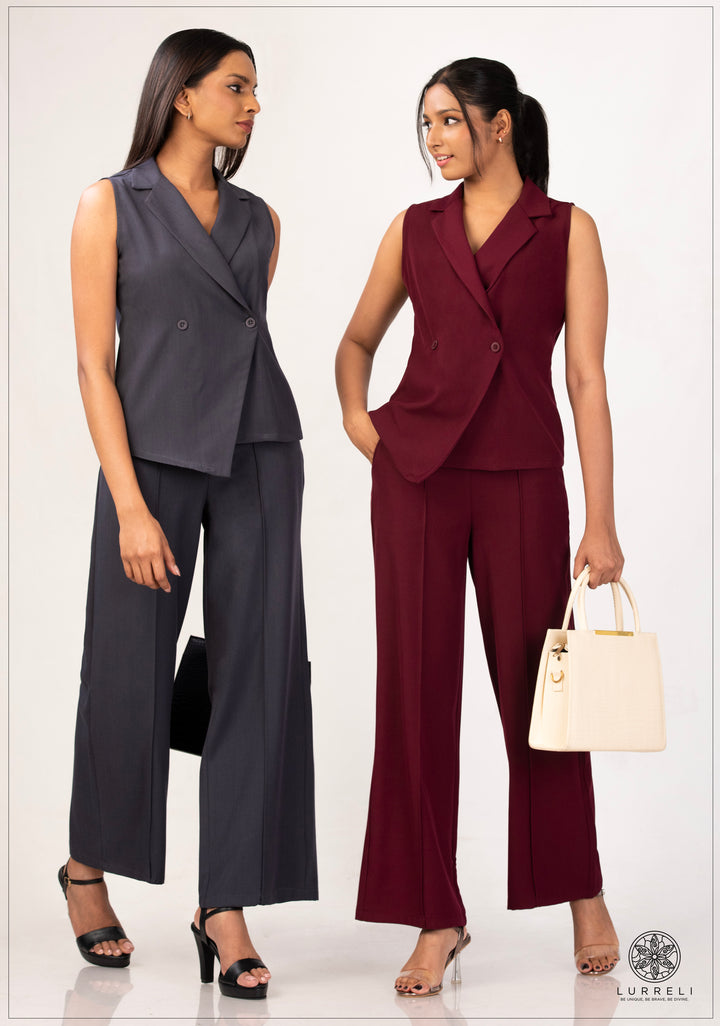 Front Pleated Workwear Pant