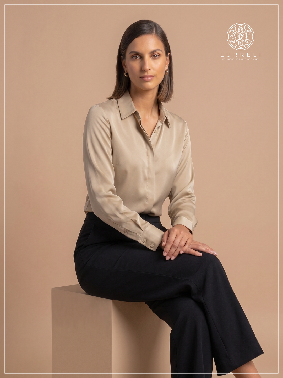 Solid Work Wear Blouse