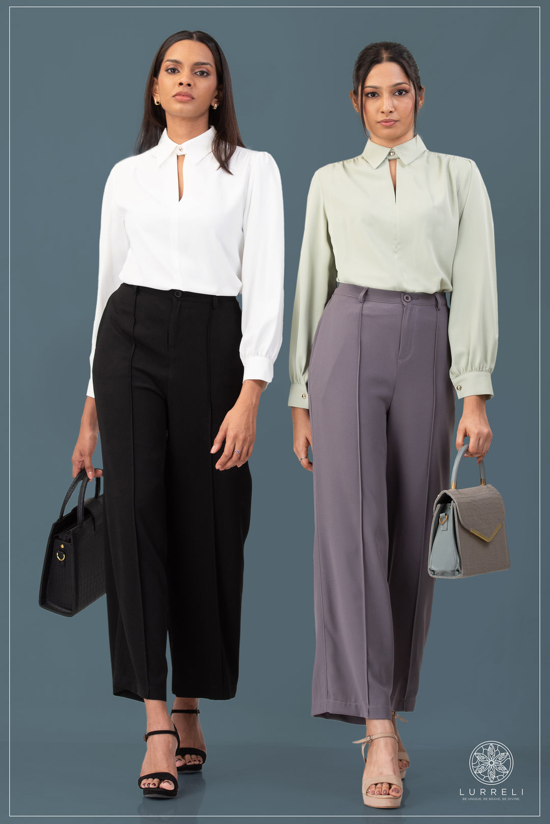 Solid Work Wear Blouse