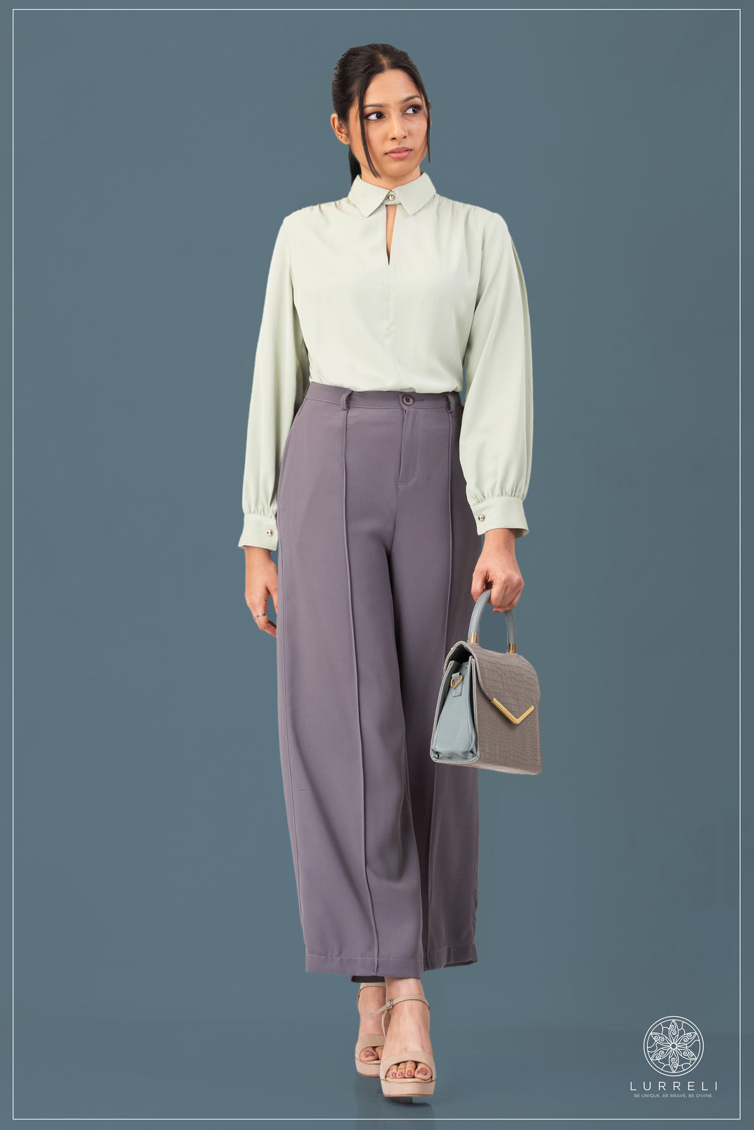 Solid Work Wear Blouse