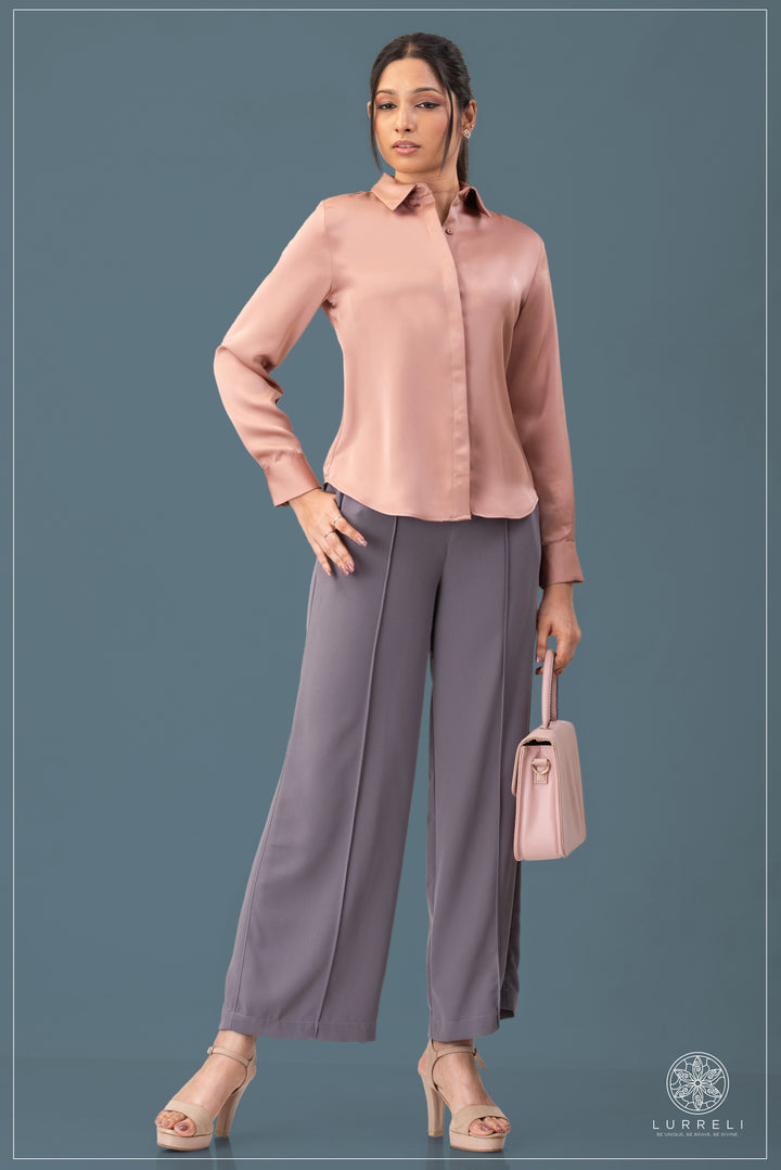 Solid Work Wear Blouse