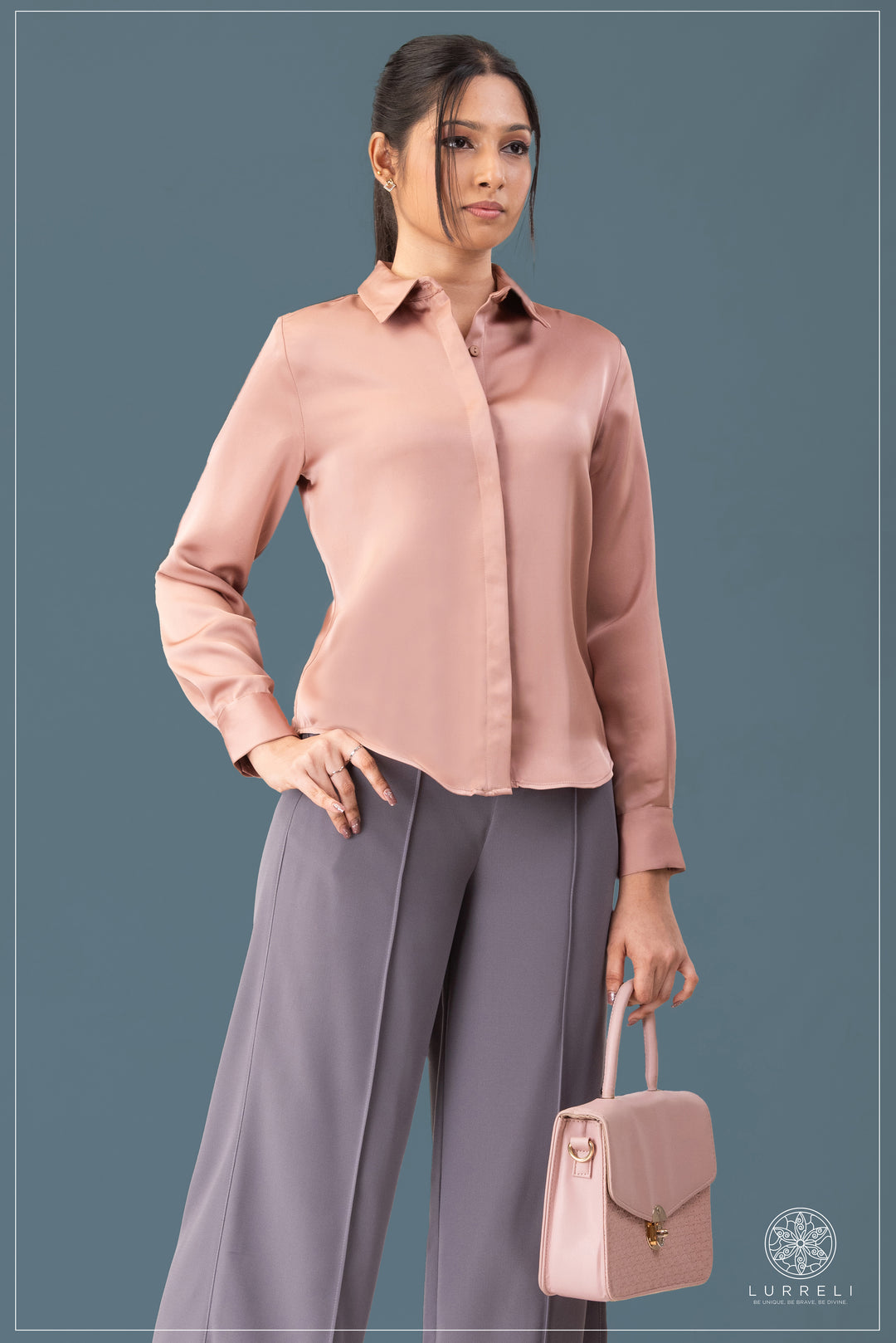 Solid Work Wear Blouse
