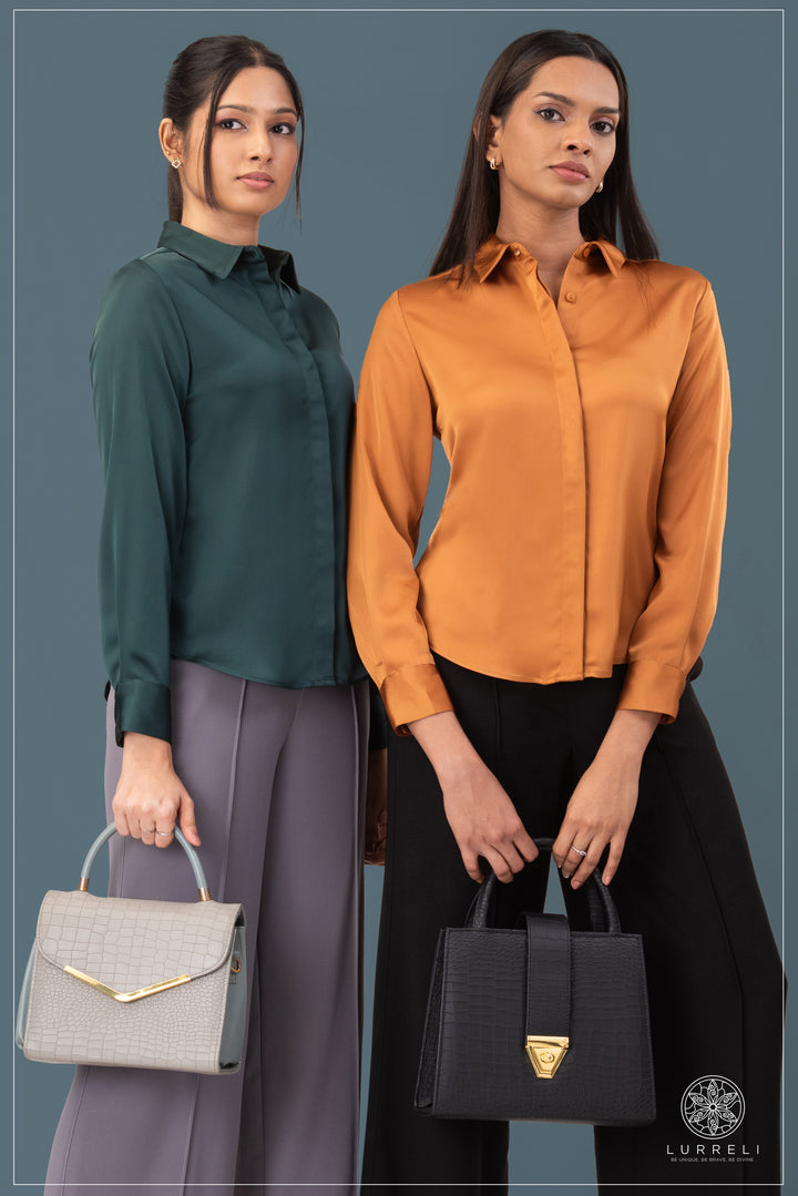 Solid Work Wear Blouse