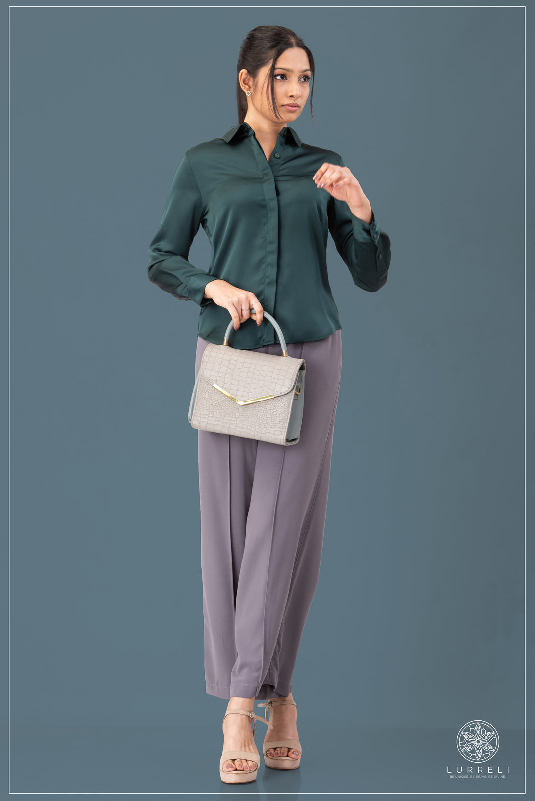 Solid Work Wear Blouse