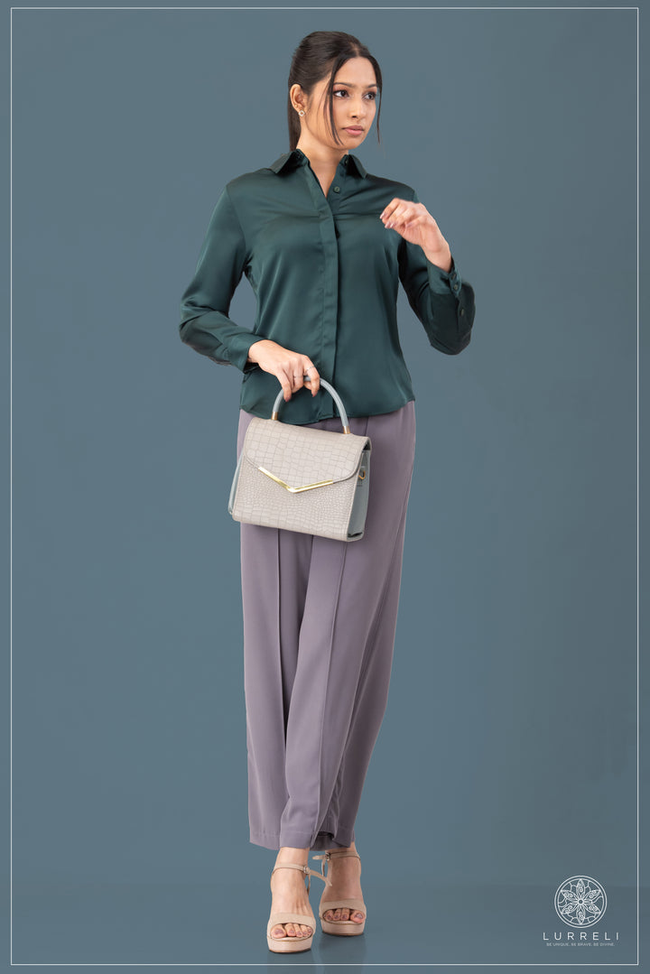 Solid Work Wear Blouse